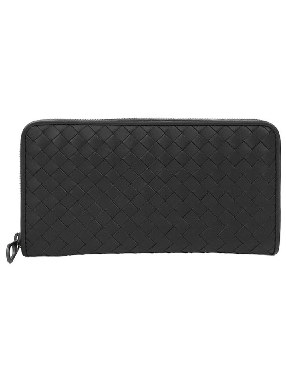 Bottega Veneta Intrecciato Round Zipper Long Wallet
